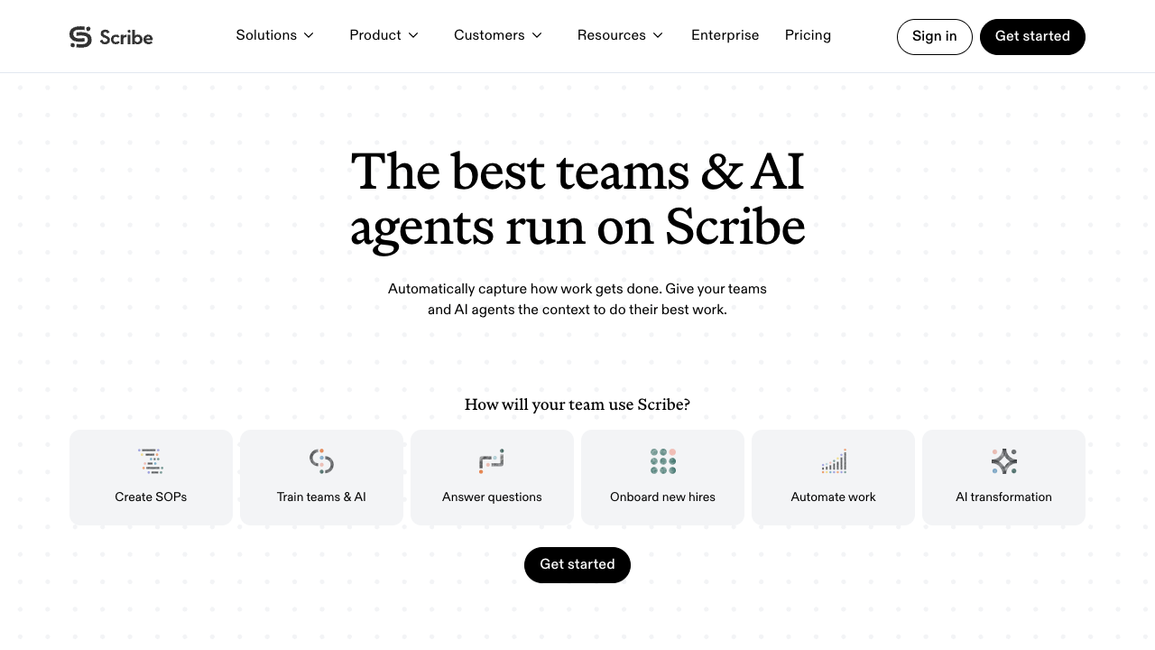 Scribe